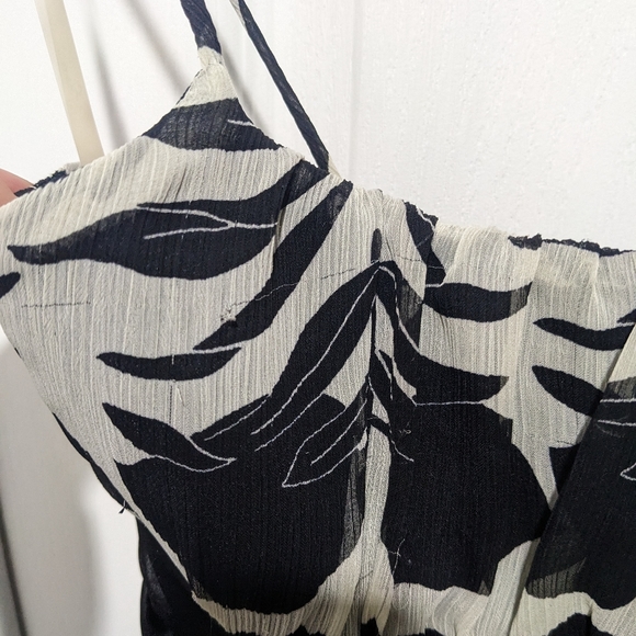 Y2K Empire Waist Printed Dress - Picture 6 of 9